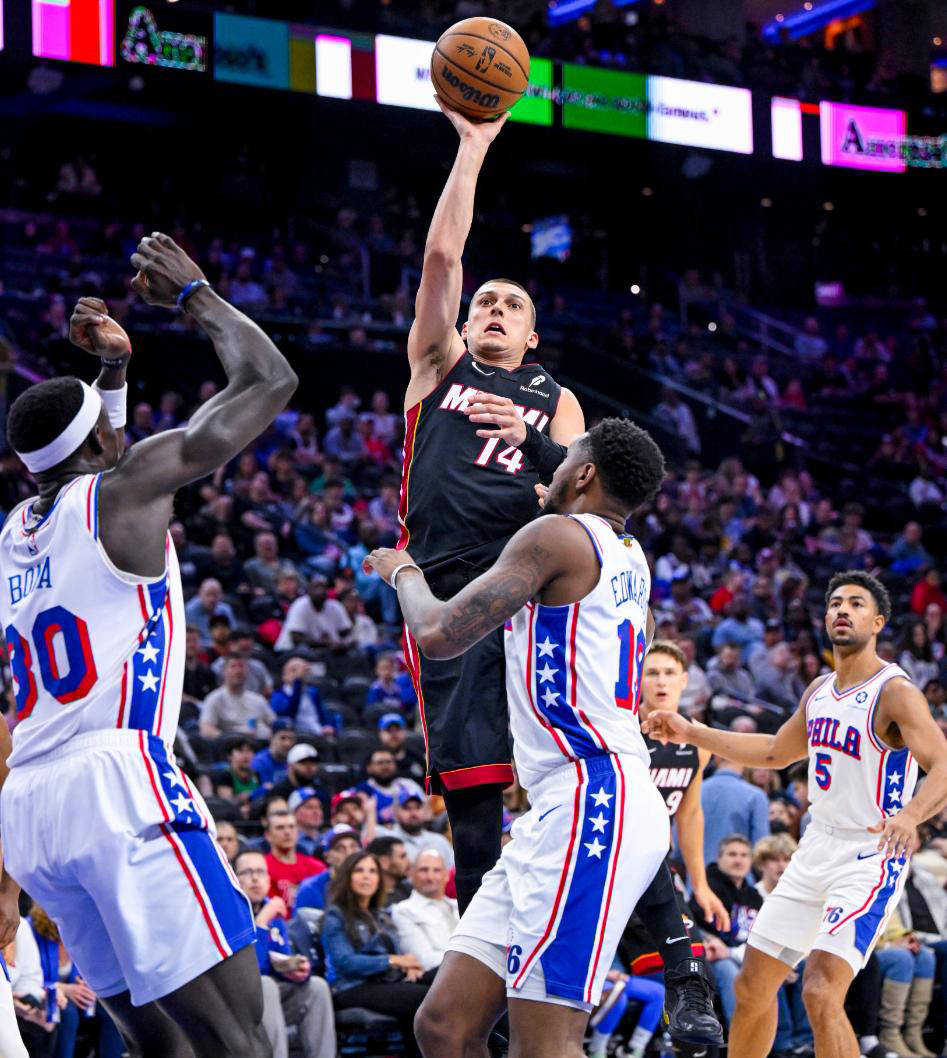 热火惊艳全场，76人助攻爆棚，哈登逆转取胜！